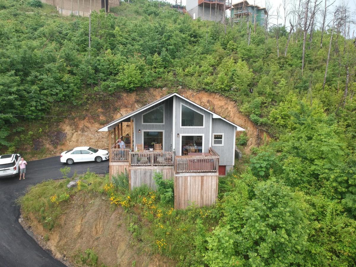 Вилла Love Nest Chalet Гатлинбург Экстерьер фото